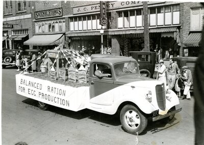 Balanced Ration for Egg Production Truck