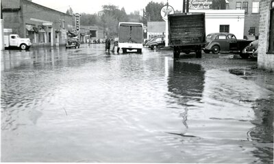Postcard of Moscow Floods