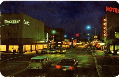 David's Department Store Postcard