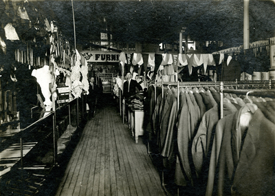 Ready to wear mens clothing in David & Ely's department store