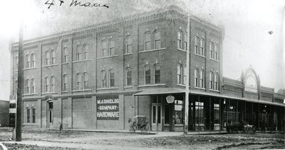 The Shields block in Moscow, Idaho