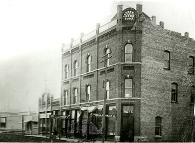 #70 Cornwall Block in the late 1890s
