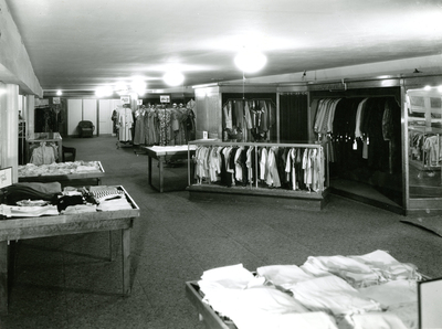 The Women's apparel department of David's Department Store