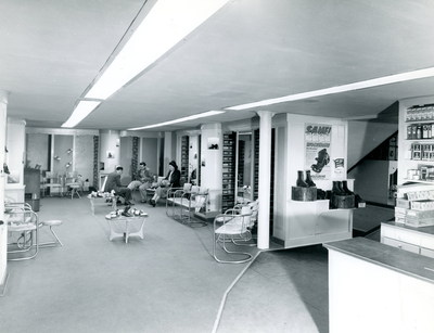 David's Department Store shoe department