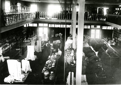 Davids' Store main floor and mezzanine