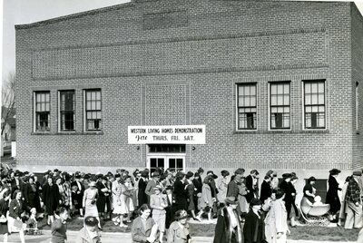 Western Living Homes Demonstration at Moscow Grange Hall