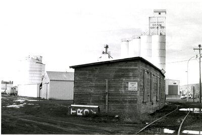 Coal Shed and Latah County Grain Growers Elevator