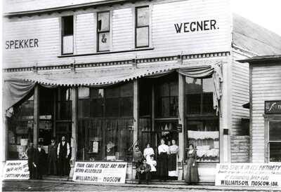 Spekker and Wegner General Merchandise store closer view