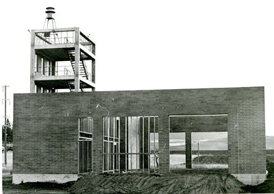 Construction of the Moscow Rural Fire Department building