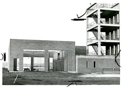 Construction of the Moscow Rural Fire Department building