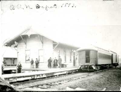 The Oregon, Railroad and Navigation Company Depot