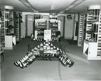 David's Department Store Shoe Department