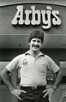 Bill Hebert, manager of Arby's