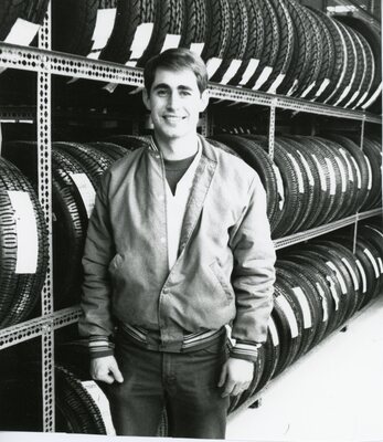 Les Schwab Tire store, Gino Gugliemelli