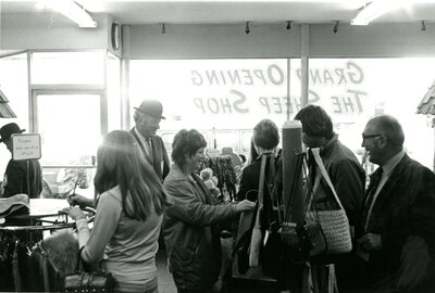 Grand opening of The Sheep Shop