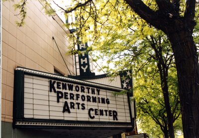 Kenworthy Performing Arts Center Marquee