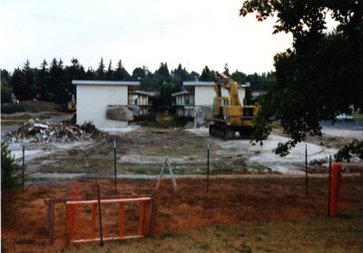 Razing of Park Village Apartments