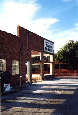 Latah County Grain Growers Main Office demolition