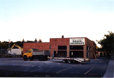 Latah County Grain Growers Main Office demolition