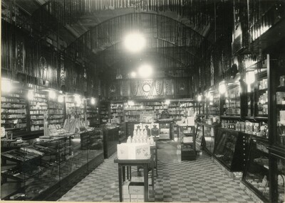 Corner Drug Store interior