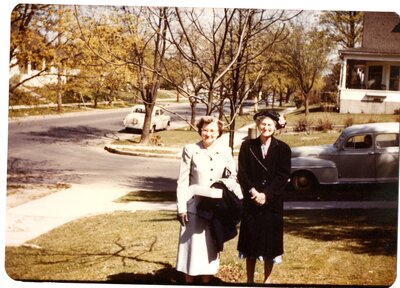 Mamie Condell and Daughter