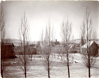 Panoramic View of Town