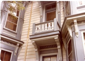 Second Floor Balcony and Window