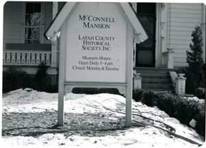 Latah County Historical Society's McConnell Mansion Sign