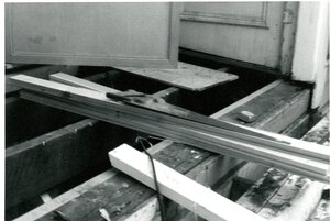 Planks Removed From Back Porch