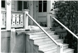 McConnell Mansion Back Porch Steps
