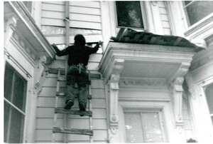 Carpenter Replacing Siding