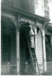 McConnell Mansion Front Porch Painting