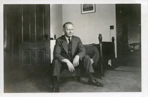 McConnell Mansion interior; Dr. Church