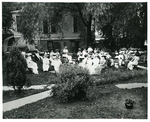 Adair's garden party at McConnell Mansion