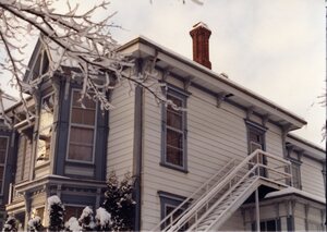 McConnell Mansion in winter