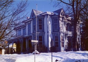 McConnell Mansion in winter