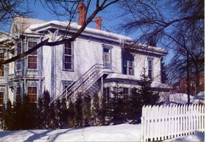 McConnell Mansion in winter