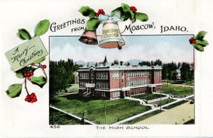 Moscow High School Christmas geeting