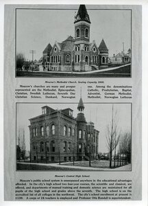 Moscow High School and Methodist Church