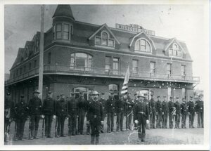 Military group at McGregor House