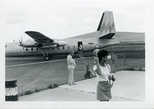 Hughes AirWest plane