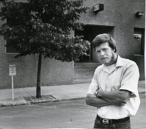 Bill Hagedorn at Police Station