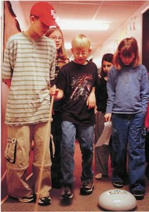 Robot at Charter School