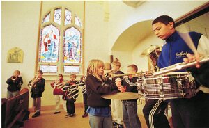 St. Mary's school band