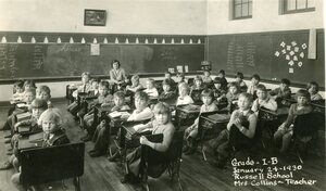 Russell School grade 1-B