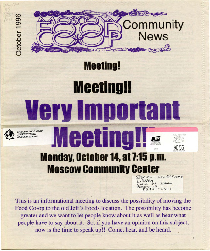 Community News October 1996