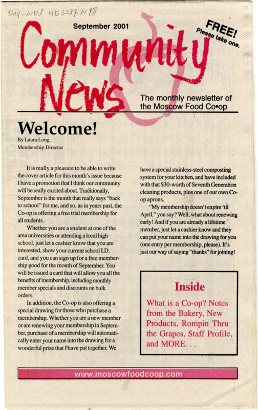 Community News September 2001