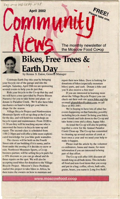 Community News April 2002
