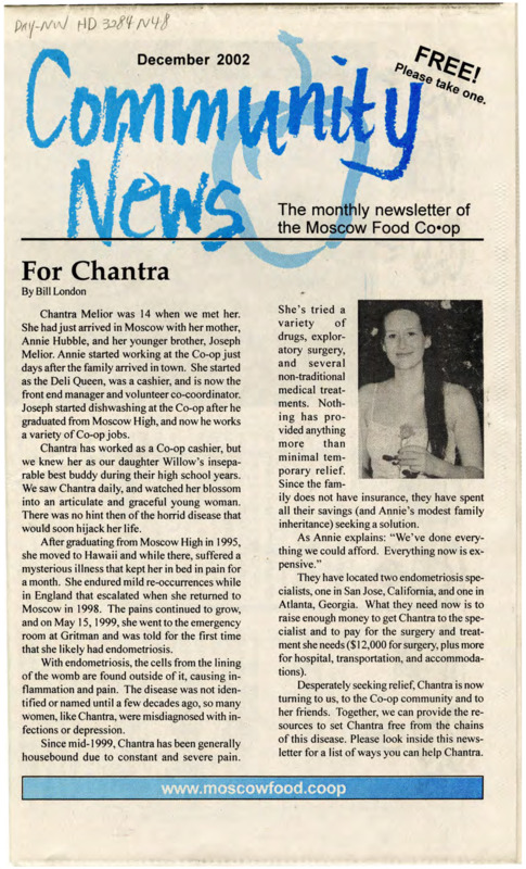 Community News December 2002