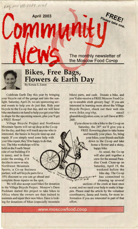 Community News April 2003
